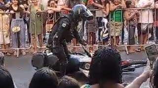 incidente na apresentação da PM no desfile de arapiraca Alagoas [upl. by Ynohtna818]