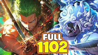 Full One Piece Chap 1102  BẢN ĐẦY ĐỦ CHI TIẾT ZORO MẠNH HƠN LUFFY TRƯỚC TIME SKIP [upl. by Vivie]