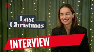 Emilia Clarke Interview  LAST CHRISTMAS [upl. by Acemat]