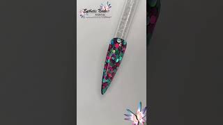 Nail art paillettes confettis [upl. by Solracesoj]