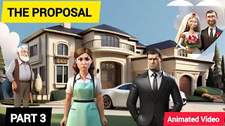 The Proposal Part 3 Class 10 Animated Video  The Proposal Class 10 English Edu Chain  3d Animation [upl. by Dygal]