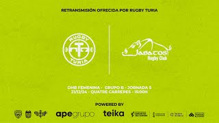 RUGBY TURIA  LES ABELLES vs JABATAS MOSTOLES RUGBY CLUB [upl. by Adnawak897]