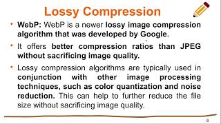 Lossy Compression in DIPEnglish [upl. by Aisor]