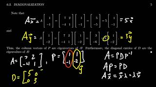 Diagonalizable Matrices [upl. by Bouchier]