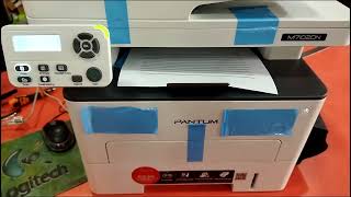 Pantum M7100 Series Printer Duplex Setting [upl. by Nemra]