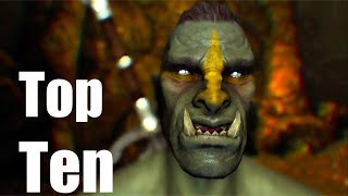 Top Ten Dead Thralls of Skyrim [upl. by Nari978]