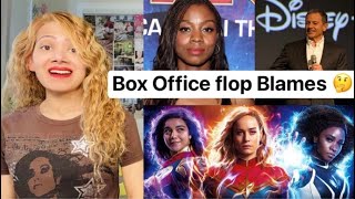 The Marvels Box Office flop Bob Iger blamed Nia Decosta COVID now Hollywood strikes by Variety [upl. by Lanita]