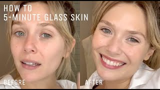 Elizabeth Olsens 5Minute Easy Radiant Skin Routine  Skincare Routines  Bobbi Brown Cosmetics [upl. by Bautram188]