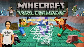 Epic Minecraft Trial Chambers Can You Survive [upl. by Hahnert]