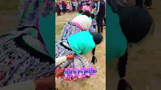 Cusco vs Puno Costumbres [upl. by Dnalon]