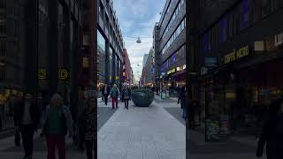 Casual WalkDrottninggatan Stockholm high sweden lifestyle beautifulsweden couplegoals [upl. by Enirbas566]