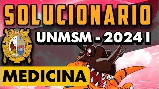 SOLUCIONARIO 2024 I 🔥 San Marcos 📢MEDICINA [upl. by Zacharie]