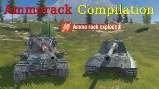 Ammorack Compilation with Different Tanks Part 2  WOT B [upl. by Rocher555]