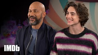 How Timothée Chalamet and the Wonka Cast Cracked Each Other Up [upl. by Nylrem905]