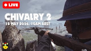 🔴LIVE Chivalry 2 Come say hi play and share your favorite bird [upl. by Ecirtak]