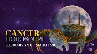 Cancer Weekly Horoscope  Triple Conjunction Cazimi [upl. by Keil]