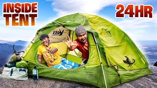 Living 24 Hours Straight In A Tent Challenge Went Wrong  Mad Brothers [upl. by Oicnerual496]