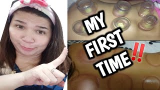 HOW TO DO VENTOSA THERAPY AT HOME  CUPPING MASSAGE THERAPY  HANting Tips [upl. by Hillery]