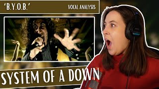 First Time Listening To SYSTEM OF A DOWN “BYOB” Vocal Coach Reaction amp Analysis [upl. by Eloise]