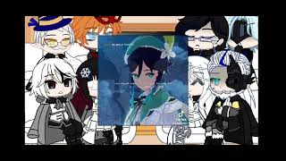 BSD react to Archons RaidenEi 15bsd x genshin [upl. by Vaish724]