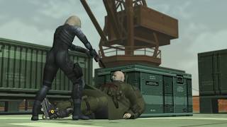 METAL GEAR SOLID 2 Sons of Liberty HD  Fatman boss fight no lethals [upl. by Inihor]