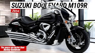 2024 NEW SUZUKI BOULEVARD M109R  The specs are better than Harley Davidson [upl. by Lucey]