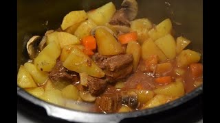 Boeuf sauce vin rouge aux légumes au cookeo [upl. by Edy]