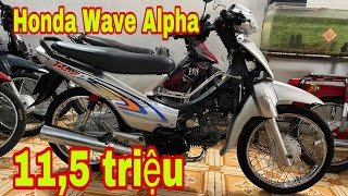 Honda Alpha giấy tờ đầy đủ 115 triệu  sạch sẽ [upl. by Suryc]