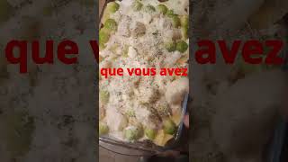 Episode 3 Le gratin a ma façon francefrenchfood food cuisine shorts youtubeshorts pourtoi [upl. by Nylodnew966]