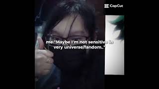 Yes Im sensitive D [upl. by Chaing]