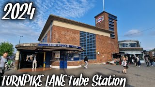 TURNPIKE LANE Underground Station 2024 [upl. by Naelcm380]