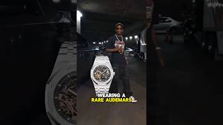 Travis Scott Stuns at WWE Raw with 320000 Audemars Piguet Watch [upl. by Nihcas]