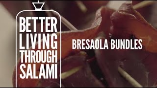 Perfect Bresaola Bundles Recipe Presented by Volpi Foods [upl. by Allehcim]