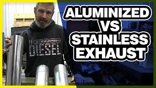 Which Exhaust Right For My Truck Aluminized vs Stainless Exhaust Systems 🔧 [upl. by Adnuhsed]