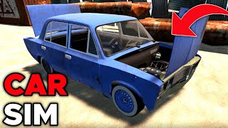 TOP 6 Best NEW Realistic Car Simulators for Android 2023 • Like My Summer Car The Long Drive [upl. by Ingamar]