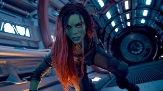 Gamora  SkillsFight Scenes MCU [upl. by Enenstein968]