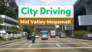 Mid Valley MegaMall  City Driving ASMR [upl. by Yartnoed]