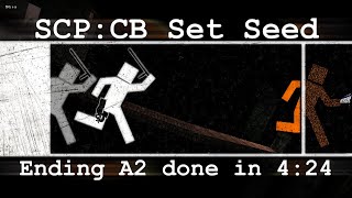 SCP Containment Breach  Ending A2 done in 424 Set Seed Inbounds speedrun [upl. by Down226]