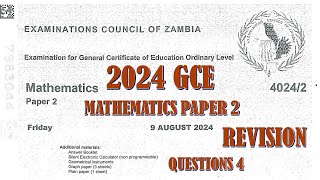 CSEC Maths  January 2024 Paper 2 Solutions Terry David [upl. by Allekram]