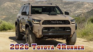 2026 toyota 4runner limited  2026 toyota 4runner trailhunter 2026 Toyota 4Runner TRD Sport Premium [upl. by Blase]