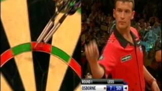 Matchplay 2008  Rd 1  Mervyn King v Colin Osborne pt 5 [upl. by May]