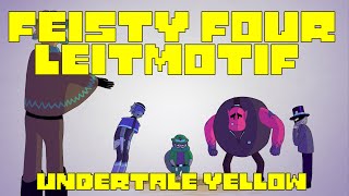 all examples of the feisty five leitmotif in Undertale Yellow [upl. by Kiehl]