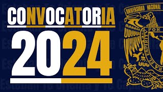 CONVOCATORIA UNAM 2024 [upl. by Primavera]