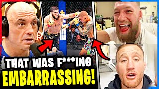 MMA Community Reacts  Islam Makhachev vs Dustin Poirier HIGHLIGHTS UFC 302 [upl. by Brittaney]