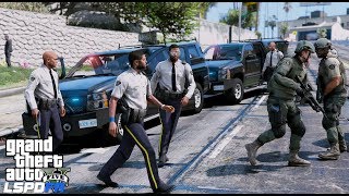 GTA 5 LSPDFR Police Mod 609 RCMP ERT  Emergency Response Team Responding To High Risk Callouts [upl. by Ahseiym369]