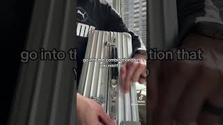 Is your RIMOWA lock stuck and the suitcase not opening Fix Part 2 ☝️🙌 rimowa [upl. by Windsor]