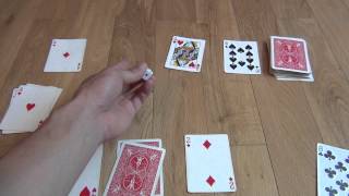 Dice rolling game with playing cards [upl. by Moriah]