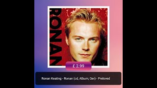 Ronan Keating  Ronan cd Album Ger  Preloved [upl. by Chobot]