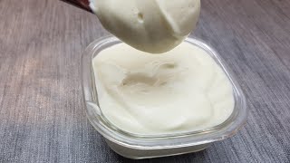 Mayonnaise sans œuf FACILE et RAPIDE [upl. by Amalle]