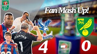 EAGLE CAM  FAN MASH UP  Crystal Palace Vs Norwich City  CPFC crystalpalace CRYNOR norwichcity [upl. by Corney]